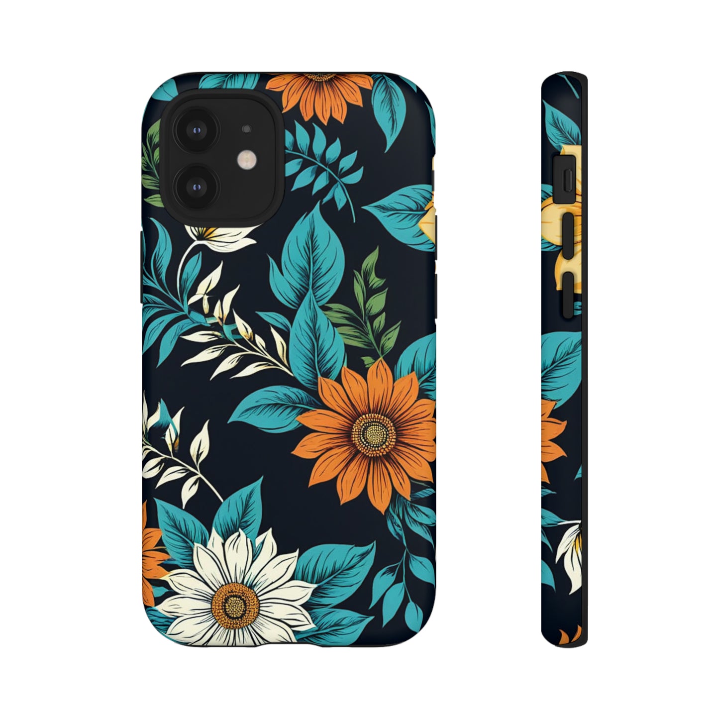 Flower Designs Pattern Tough Case