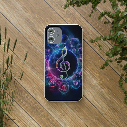 Musical Note Biodegradable Case