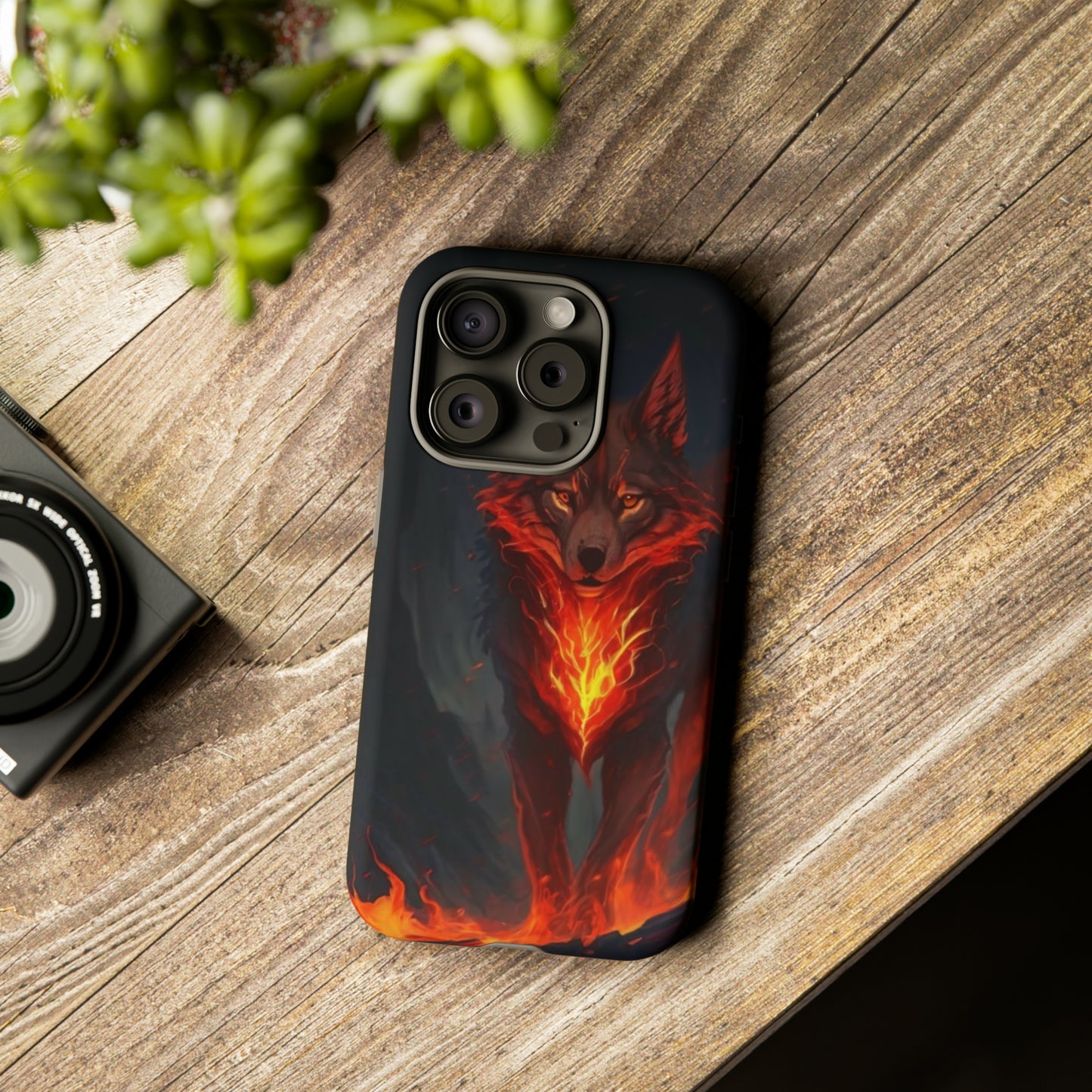 Red Glowing Fox  Tough Case