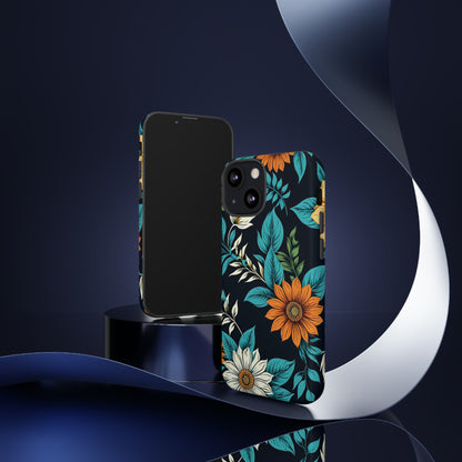 Flower Designs Pattern Tough Case