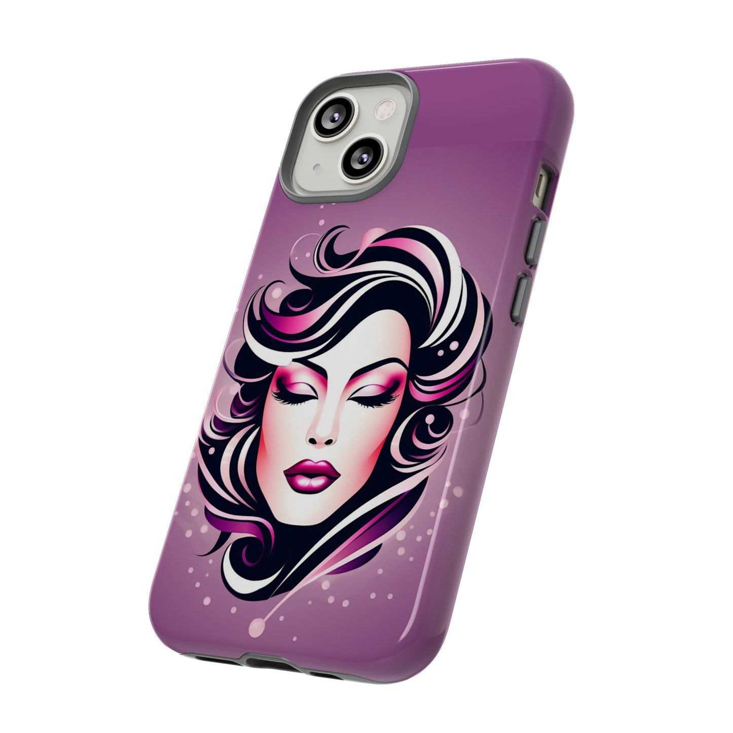 Magenta Lady Tough Case