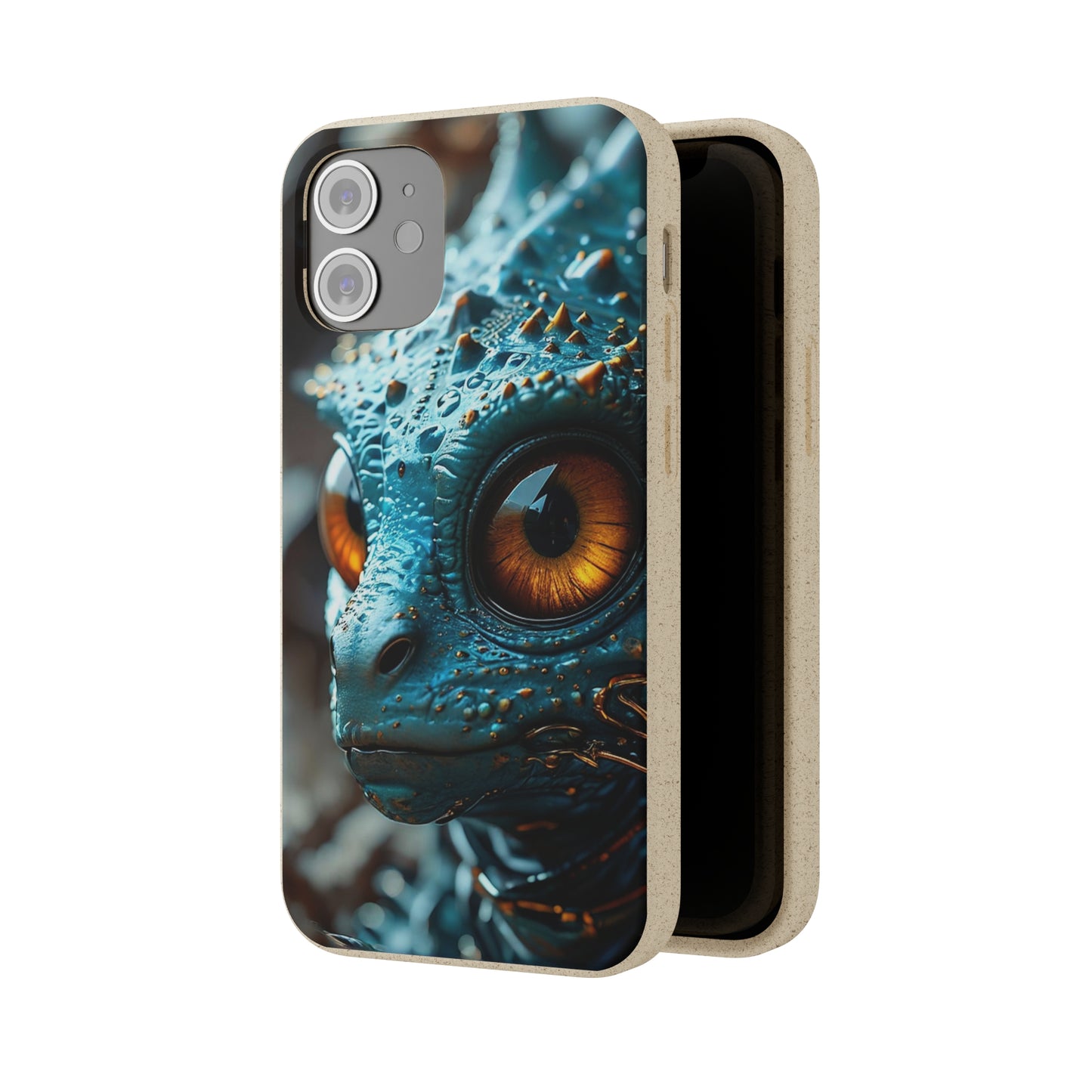 Curious Gecko Biodegradable Case