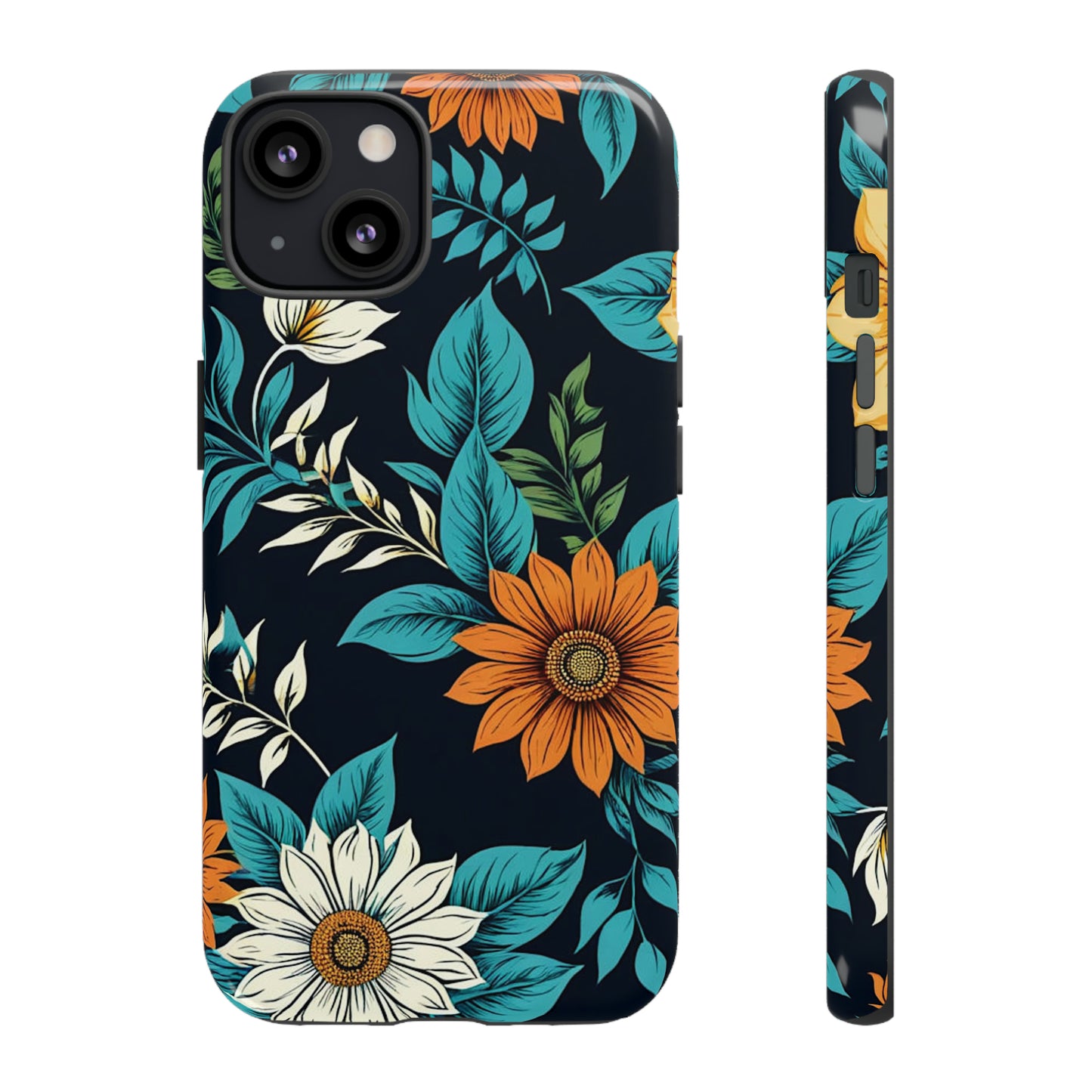 Flower Designs Pattern Tough Case