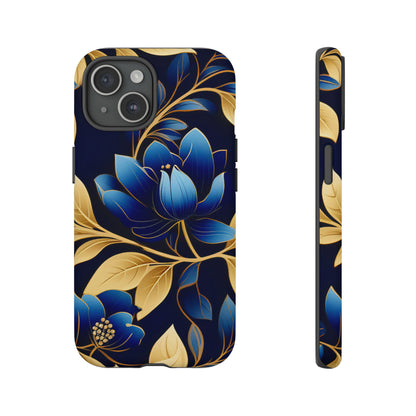 Blue Design Pattern Tough Case