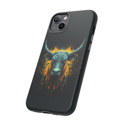 Bull Face Yellow Tough Case