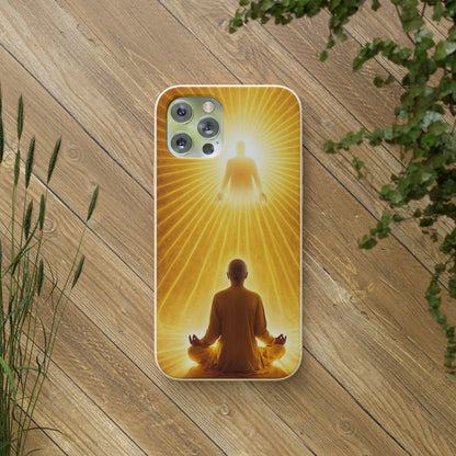 Meditative Monk Biodegradable Case