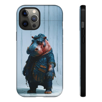 Tired Hippo Tough Case