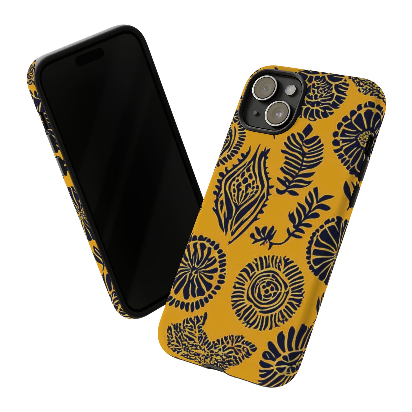 Yellow Pattern Tough Case