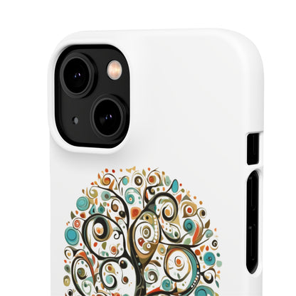 Whimsical Tree Snap Case - Colorwink