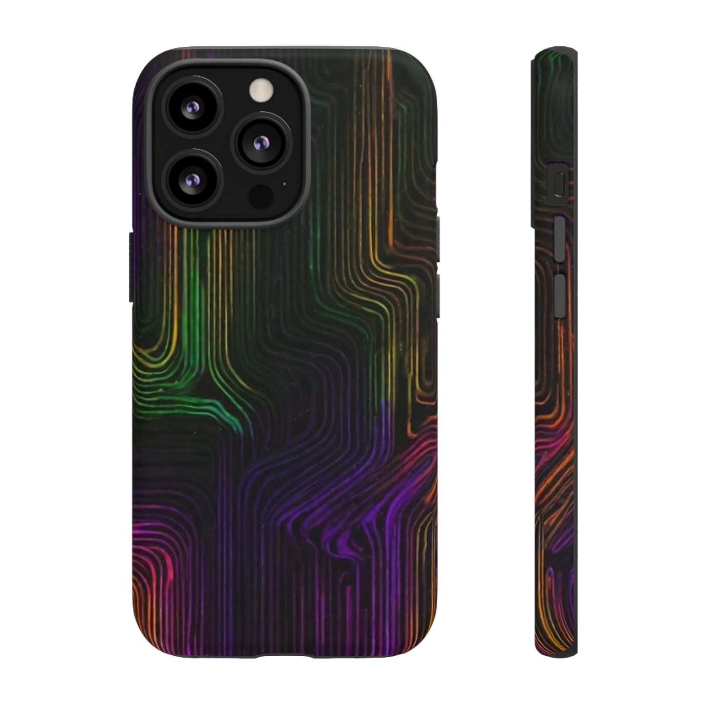 Violet Art Pattern Tough Case