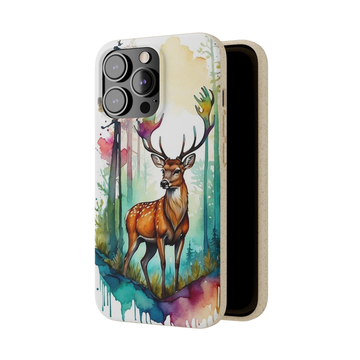 Forest Majesty Deer Biodegradable Case