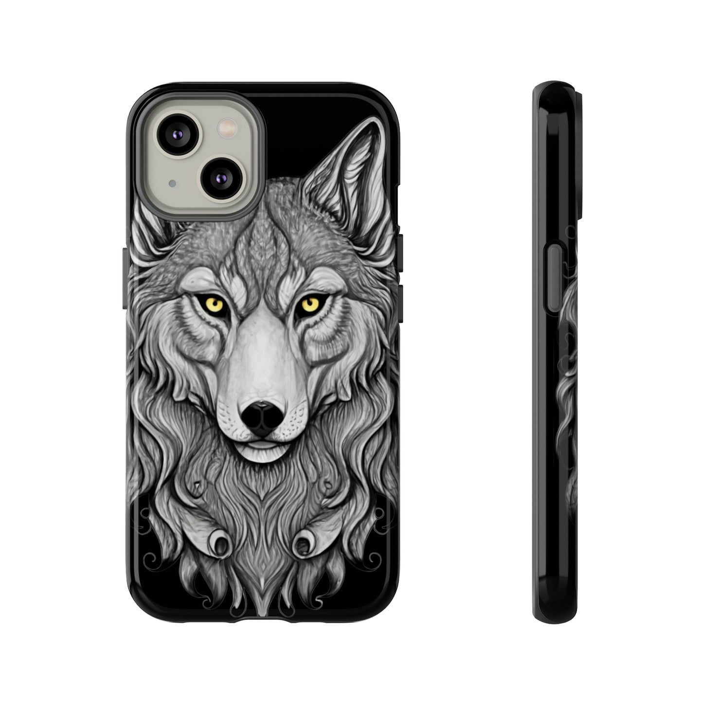 Wolf Pattern Tough Case