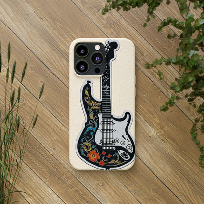 Artistic Guitar Trendy Biodegradable Cases