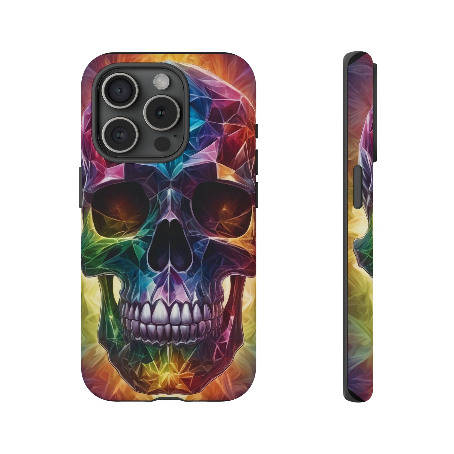 Psychedelic Skull Tough Case