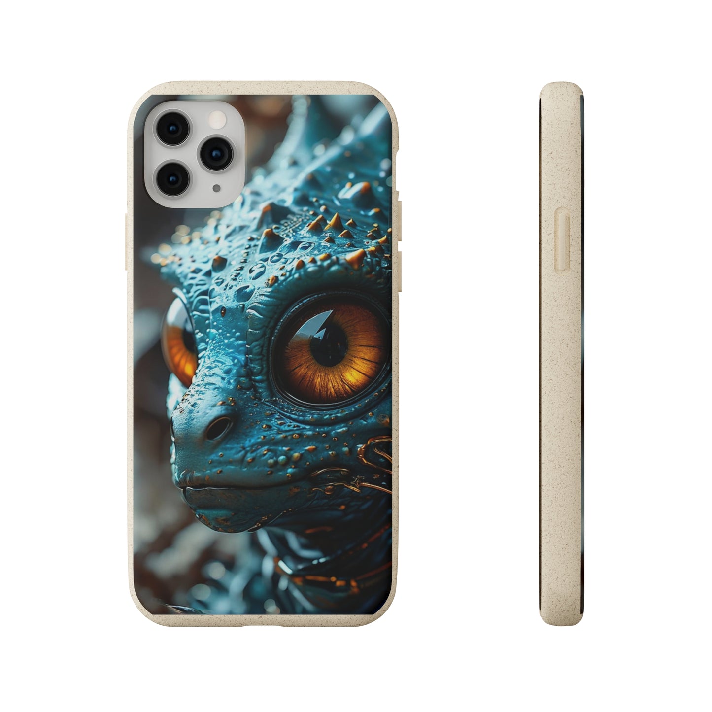 Curious Gecko Biodegradable Case