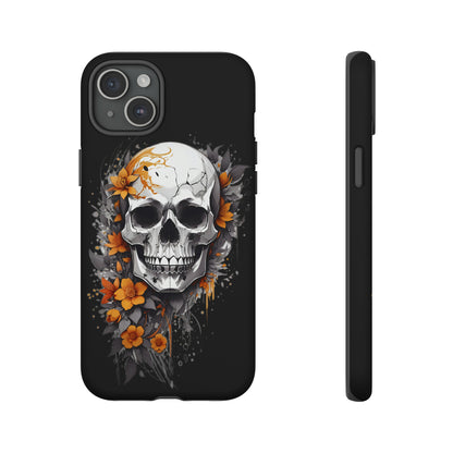 Skulls and Flowers Tough Case