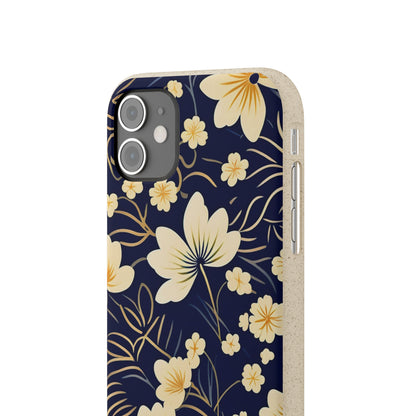 Flower Paint Biodegradable Case