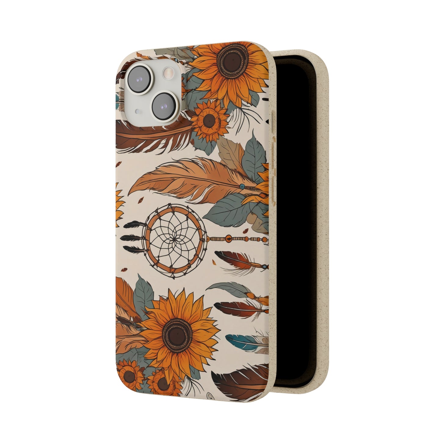 Floral Art Biodegradable Case