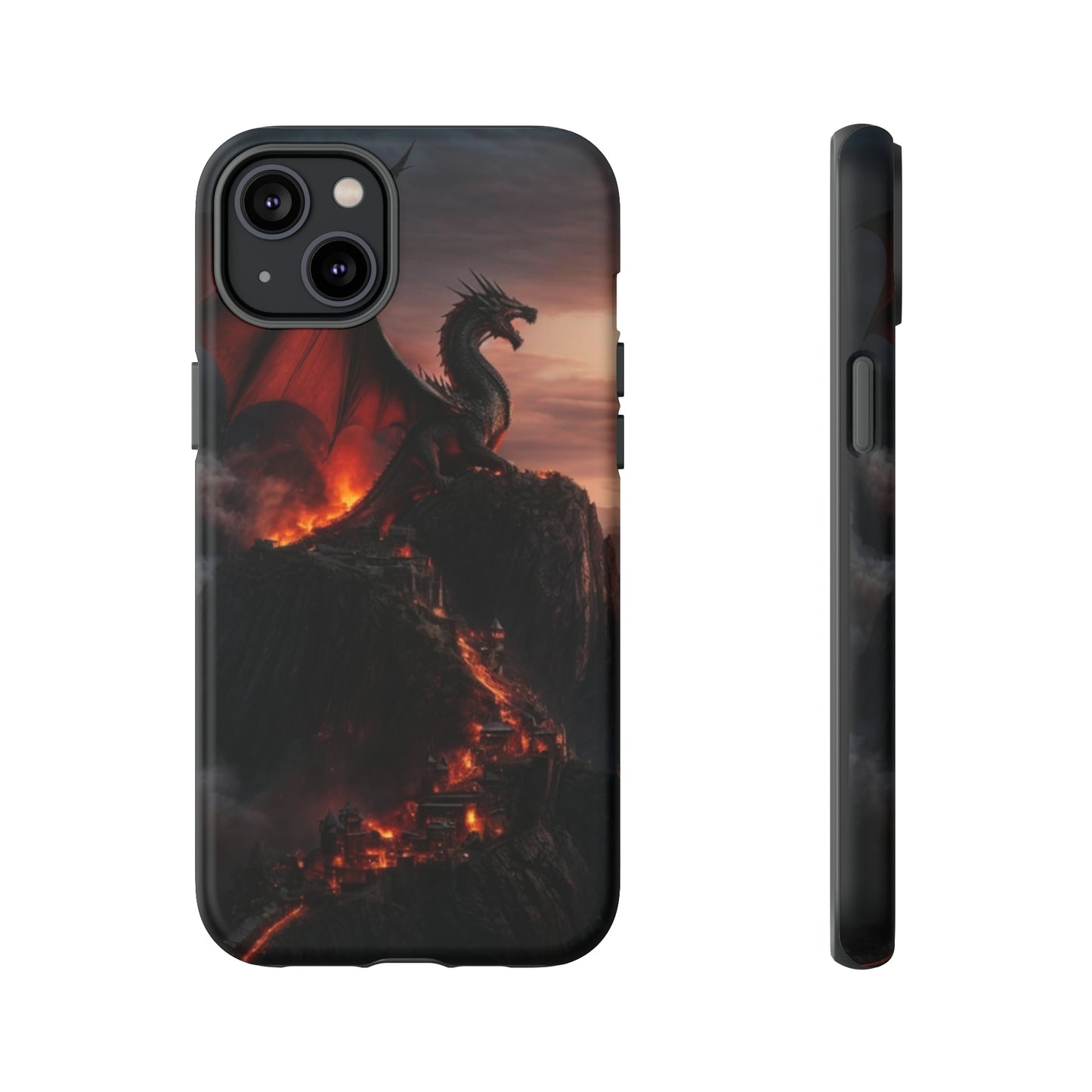 Dragon on mountain Tough Case