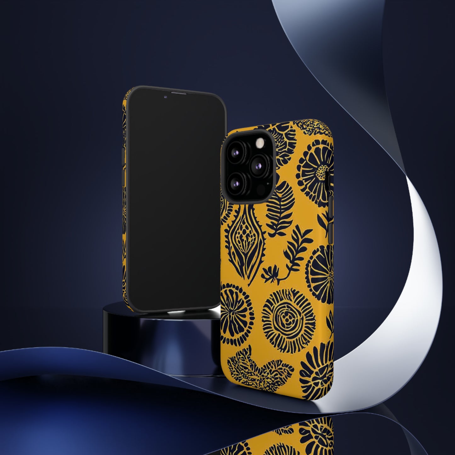 Yellow Pattern Tough Case