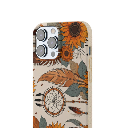 Floral Art Biodegradable Case