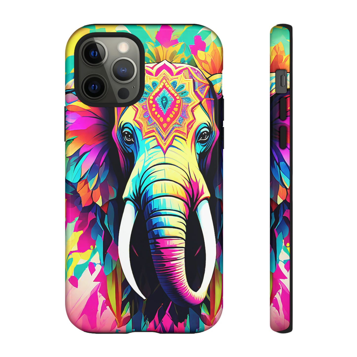 Psychedelic Elephant Tough Case