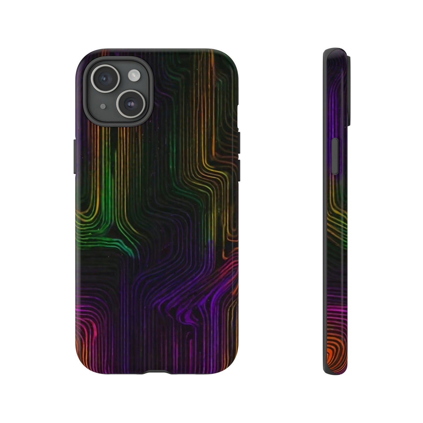 Violet Art Pattern Tough Case