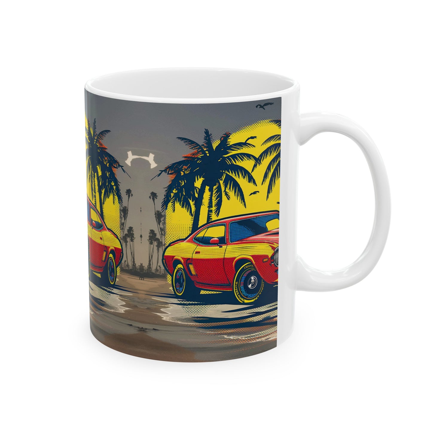 Old Sports Car Coffee Mug