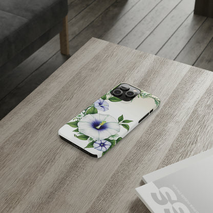 Morning Glory Slim Phone Case - Colorwink