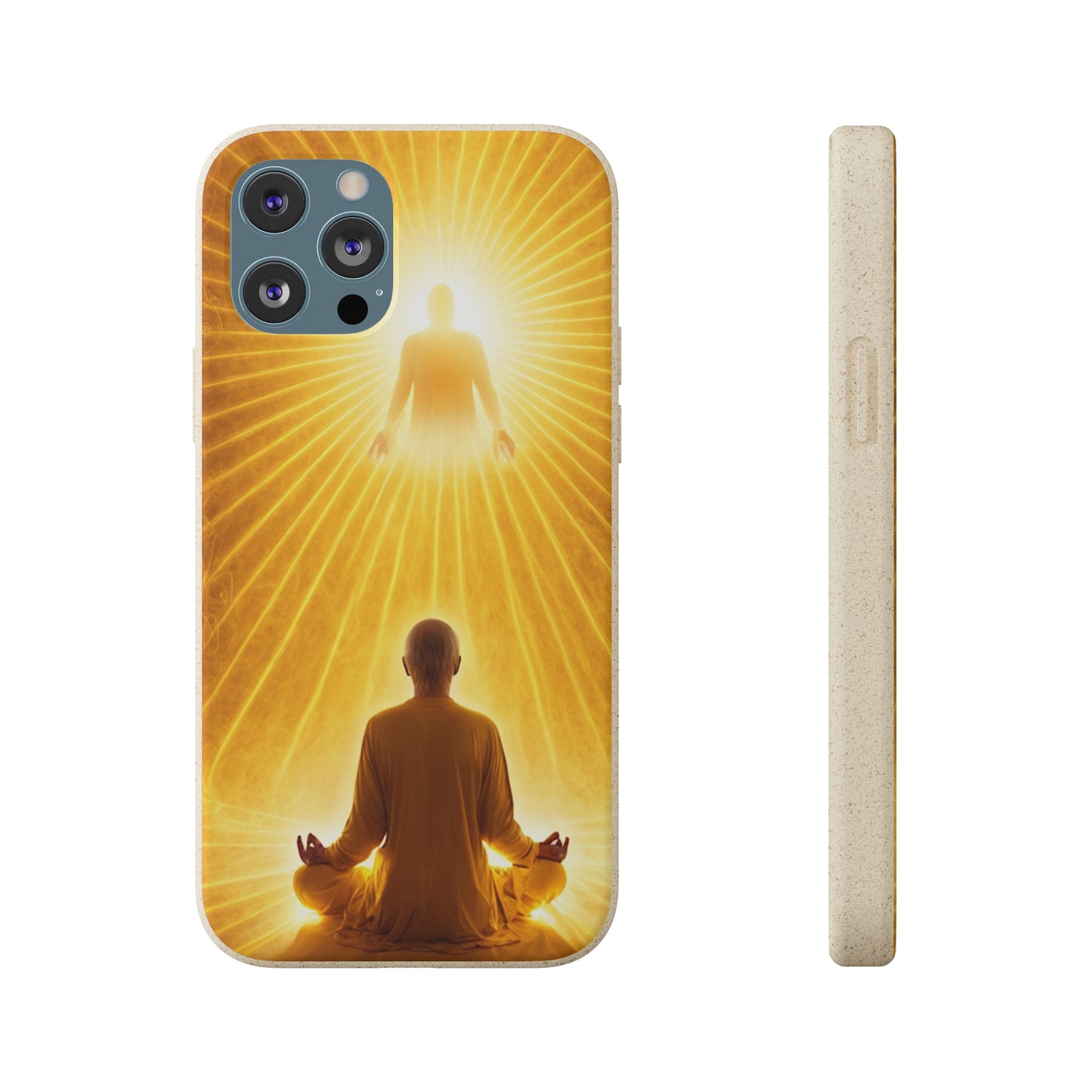 Meditative Monk Biodegradable Case