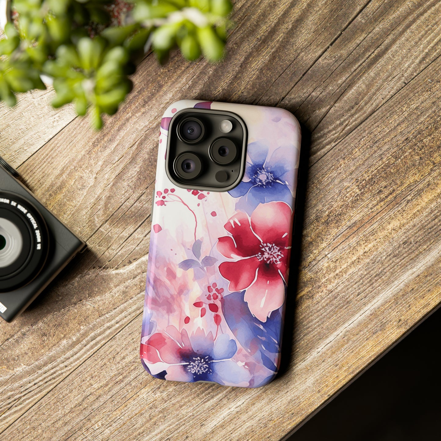 Floral I-phone Tough Case