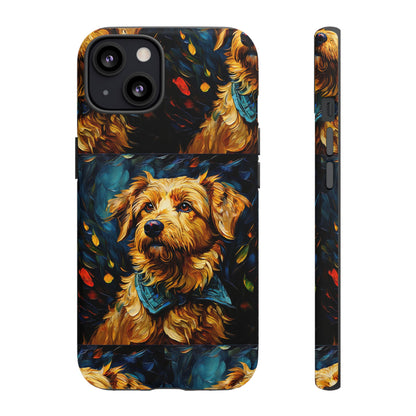 Paint Brush Dog Tough Case