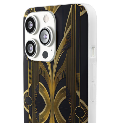 Abstract Golden Flexi Case