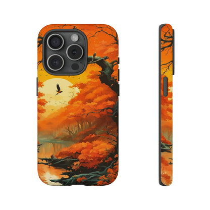 Sunset Tree Tough Case