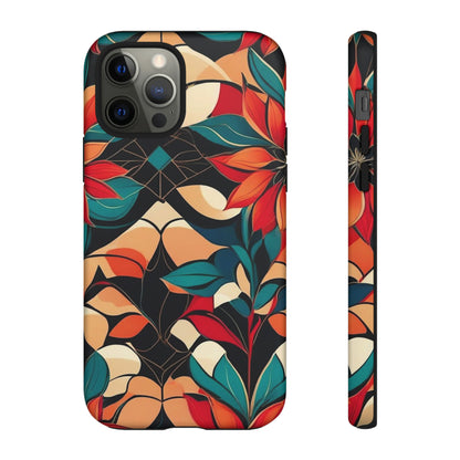 Flower Pattern Art Design Tough Case