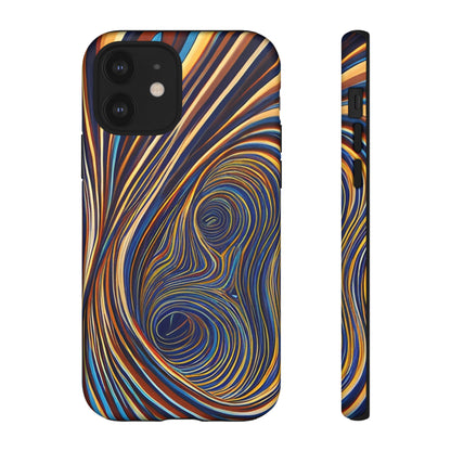 Spiral illusion Pattern Tough Case