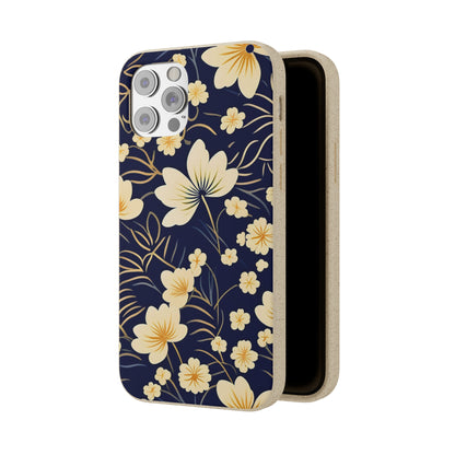 Flower Paint Biodegradable Case