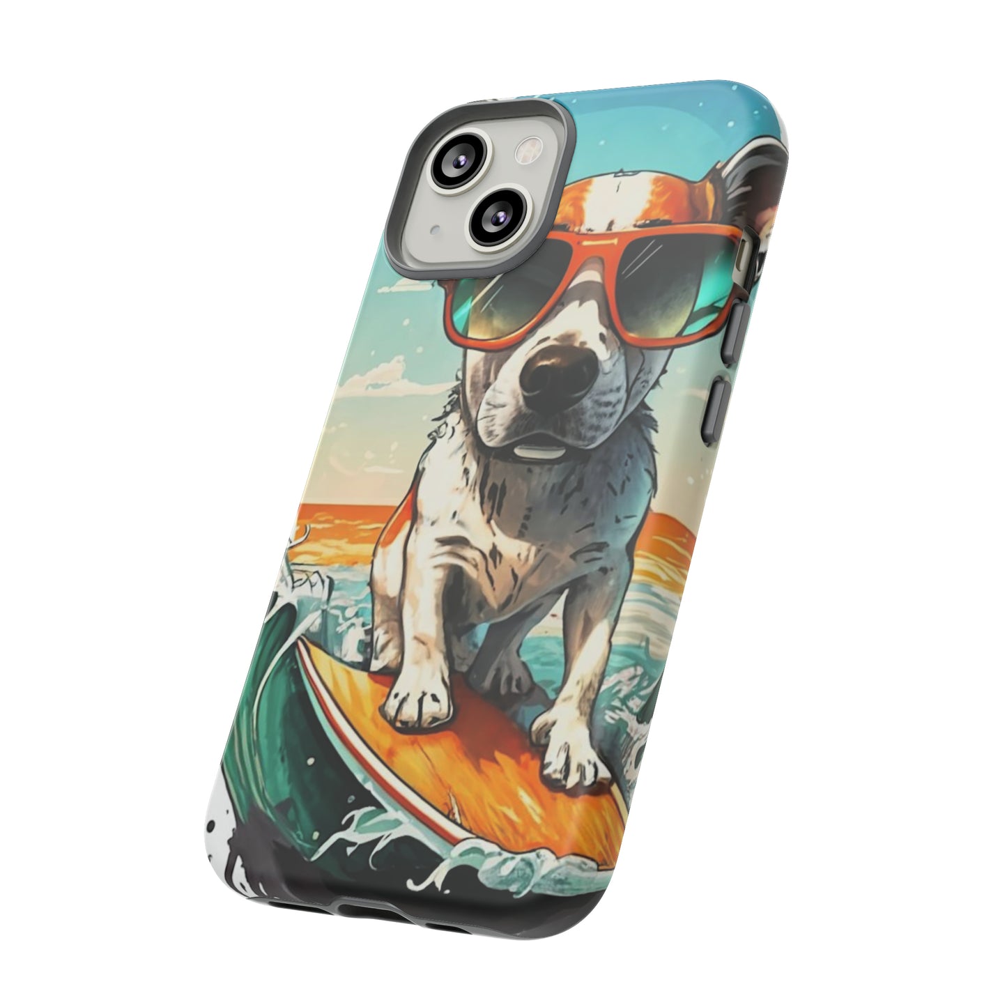 Dog Surfer Tough Case