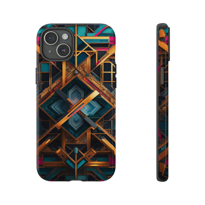 Abstract Tesseract Tough Case