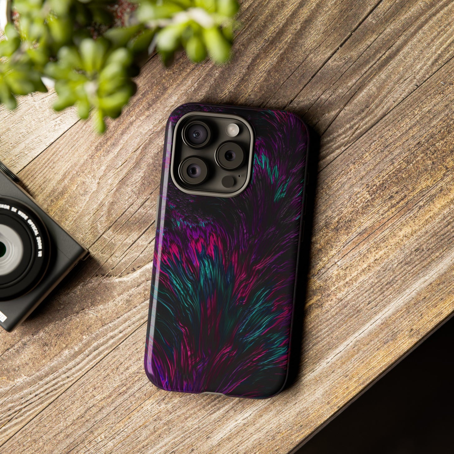 Colored Feathers Tough Case