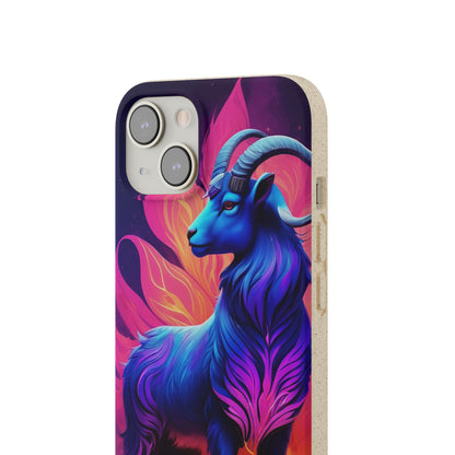 Pink Peculiar Goat Biodegradable Case