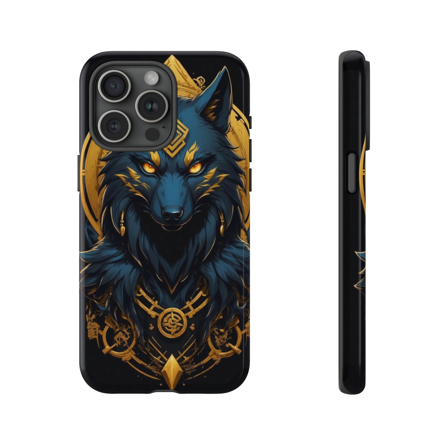 Golden wolf Tough Case