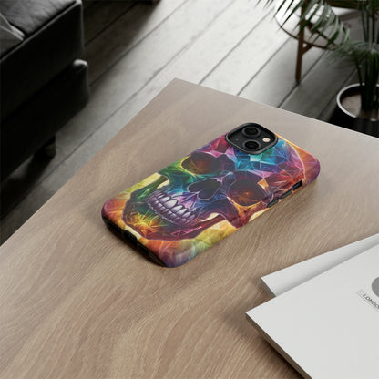 Psychedelic Skull Tough Case