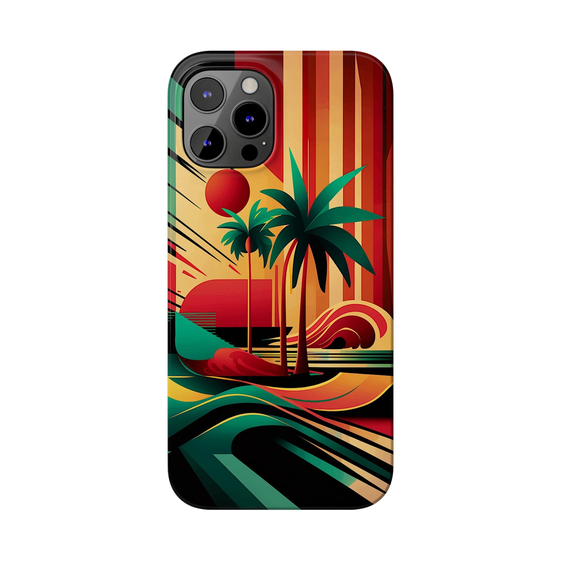 Beach Painting Slim Phone Case - Colorwink