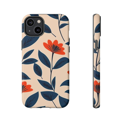 Floral Pattern Tough Case