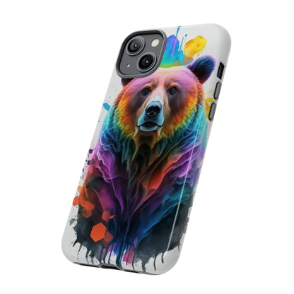 Trippy Bear Tough Case - Colorwink