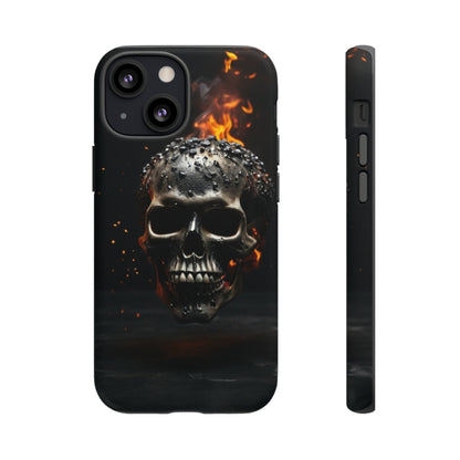 Fiery Skull Tough Case