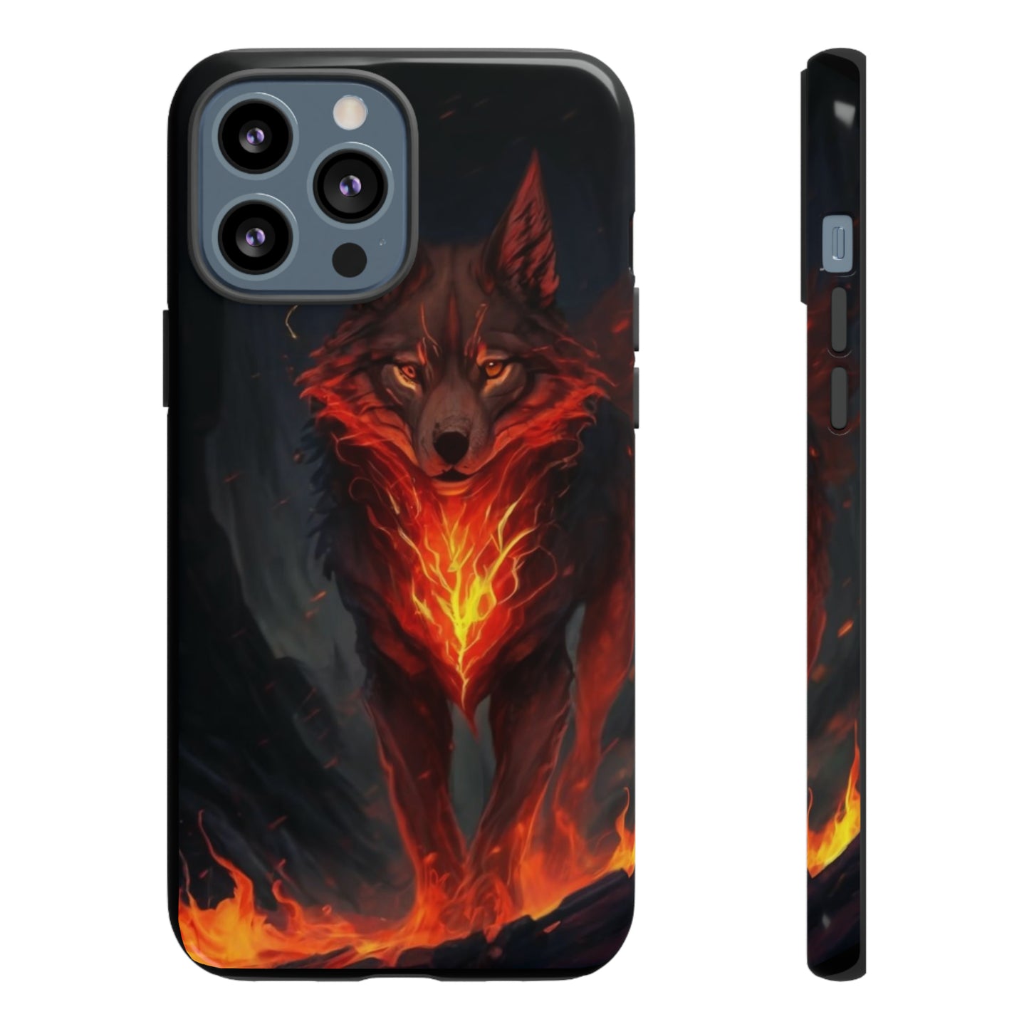 Red Glowing Fox  Tough Case