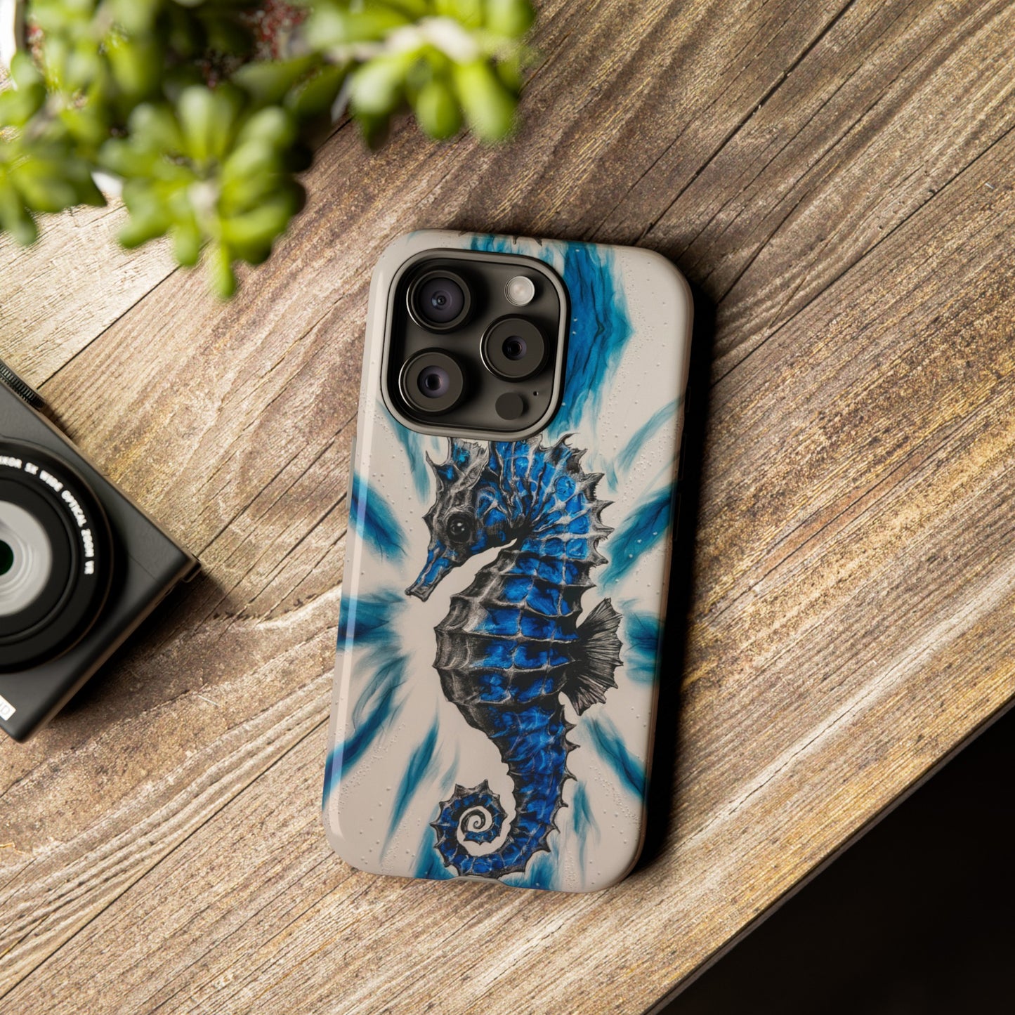 Seahorse Mural Tough Case