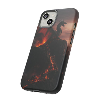 Dragon on mountain Tough Case